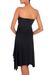 Jersey knit dress, 'Black Java Chic' - Jersey knit dress (image 2d) thumbail
