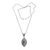 Amethyst pendant necklace, 'Java Shield' - Amethyst pendant necklace (image 2a) thumbail