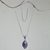 Amethyst pendant necklace, 'Java Shield' - Amethyst pendant necklace (image 2b) thumbail