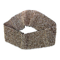 Featured review for Beaded belt, Light Brown Distinction