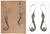 Amethyst dangle earrings, 'Cobra Passion' - Amethyst dangle earrings thumbail