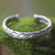 Men's sterling silver cuff bracelet, 'Flowing Water' - Men's Modern Sterling Silver Cuff Bracelet (image 2b) thumbail