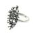 Sterling silver cocktail ring, 'Menjangan Glory' - Sterling Silver Ring Cocktail Artisan Jewelry (image 2a) thumbail