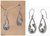Blue topaz dangle earrings, 'Twin Serpents' - Blue Topaz Snake Earrings from Indonesia thumbail