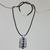 Onyx pendant necklace, 'Forest Shadows' - Balinese Artisan Crafted Onyx and Silver Necklace (image 2b) thumbail