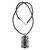 Onyx pendant necklace, 'Forest Shadows' - Balinese Artisan Crafted Onyx and Silver Necklace (image 2c) thumbail