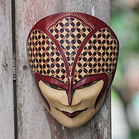 Wood batik mask Gusti Indonesia