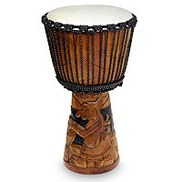 Mahogany jambe drum Bagong the Son Indonesia