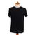 Men's cotton founder's t-shirt, 'Black Kuta Breeze' - Men's Black Cotton Jersey Tee (image 2a) thumbail