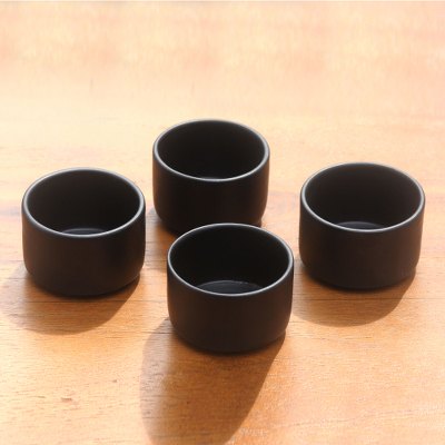 Ceramic cups, Bali Night (set of 4)