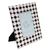 Cotton batik photo frame, 'Kawung Soklat' - Brown White Handcrafted Cotton Batik Photo Frame (image 2b) thumbail