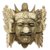 Wood mask, 'Merdah the Clown' - Acacia Wood Mask (image 2a) thumbail