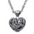 Sterling silver pendant necklace, 'Tropical Heart' - Handcrafted Sterling Silver Heart Necklace from Bali (image 2b) thumbail