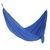 Parachute hammock, 'Uluwatu Blue' (single) - Navy Blue Parachute Hammock with Hook Rope Included (Single) (image 2a) thumbail