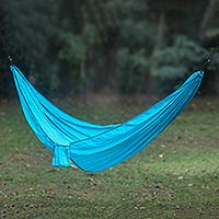 Parachute hammock Uluwatu Turquoise double Indonesia