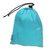 Parachute hammock, 'Uluwatu Turquoise' (double) - Parachute Hammock in Aqua Color Hook Rope Included (Double) (image 2b) thumbail
