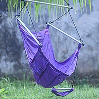Parachute hammock chair Nusa Dua Purple Indonesia