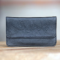 Leather wallet Simply Black Indonesia