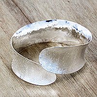 Silver plated bangle bracelet,