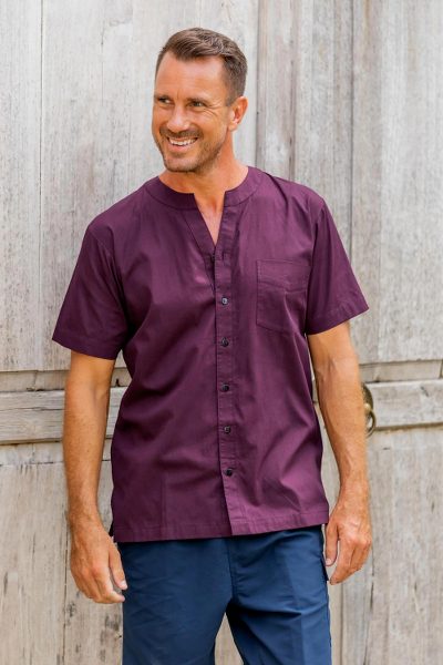 Mens cotton shirt, Kintamani