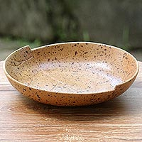 Ceramic bowl Mature Leaves Indonesia