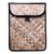 Pandan leaf laptop sleeve, 'Uluwatu Pandan in Black' (11 in) - Handmade Cotton Batik Lined 11 Inch Laptop or Tablet Sleeve thumbail