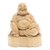 Wood sculpture, 'Buddha's Smile' - Fair Trade 6-in Handmade Wooden Sculpture of Smiling Buddha (image 2a) thumbail