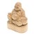 Wood sculpture, 'Buddha's Smile' - Fair Trade 6-in Handmade Wooden Sculpture of Smiling Buddha (image 2b) thumbail