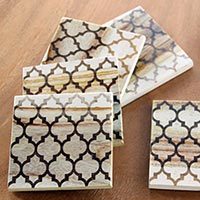 Wood coasters,