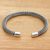 Sterling silver cuff bracelet, 'Woven Circlet' - Artisan Handwoven Sterling Silver Cuff Bracelet from Bali (image 2b) thumbail