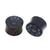 Wood ear plugs, 'Silent Flower' - Handcrafted Balinese Sono Wood Flower Theme Earplugs (image 2c) thumbail