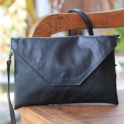Leather shoulder bag, Fabulous Chic