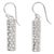Sterling silver dangle earrings, 'Hollow Hive' - Bali Artisan Crafted Coral Theme Earrings in Sterling Silver (image 2a) thumbail