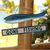 Wood sign, 'Gone Fishing' - Hand Made Wood Fish Shaped Nautical Sign from Indonesia (image 2) thumbail