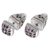 Amethyst stud earrings, 'One Thousand Hopes' - Sterling Silver Amethyst Stud Earrings Wave Indonesia (image 2e) thumbail