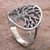 Sterling silver cocktail ring, 'Solitary Tree' - Sterling Silver Cocktail Ring Tree Motif from Indonesia (image 2b) thumbail