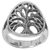 Sterling silver cocktail ring, 'Solitary Tree' - Sterling Silver Cocktail Ring Tree Motif from Indonesia (image 2c) thumbail
