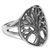 Sterling silver cocktail ring, 'Solitary Tree' - Sterling Silver Cocktail Ring Tree Motif from Indonesia (image 2d) thumbail