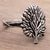 Sterling silver cocktail ring, 'Weeping Fig' - Artisan Signed Sterling Silver Cocktail Ring with Tree Motif (image 2b) thumbail