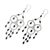 Cultured pearl chandelier earrings, 'Gentle Rainfall' - Sterling Silver and Cultured Pearl Chandelier Earrings (image 2b) thumbail