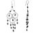 Cultured pearl chandelier earrings, 'Gentle Rainfall' - Sterling Silver and Cultured Pearl Chandelier Earrings (image 2c) thumbail