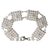 Sterling silver link bracelet, 'Glistening Walls' - Hand Made Sterling Silver Link Bracelet from Indonesia (image 2b) thumbail