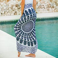 Rayon batik sarong Aqua Sunshine Indonesia