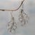 Sterling silver dangle earrings, 'New Leaves' - Sterling Silver Dangle Earrings Openwork Spiral Indonesia (image 2b) thumbail