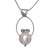 Cultured pearl pendant necklace, 'Snail Shell' - Cultured Pearl Pendant Necklace from Bali (image 2a) thumbail