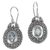 Blue topaz dangle earrings, 'Pale Blue Fables' - Blue Topaz and Sterling Silver Indonesian Dangle Earrings (image 2a) thumbail