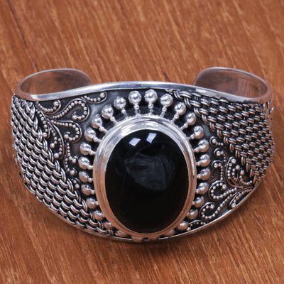 Onyx cuff bracelet, Tempted