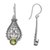Peridot dangle earrings, 'Princess Tears in Green' - Balinese Hand Crafted Peridot and Sterling Silver Earrings (image 2d) thumbail