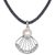 Cultured mabe pearl pendant necklace, 'Ocean Shell' - Sterling Silver and Mabe Pearl Pendant Necklace Indonesia (image 2a) thumbail