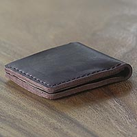 Leather wallet Malioboro Espresso Indonesia
